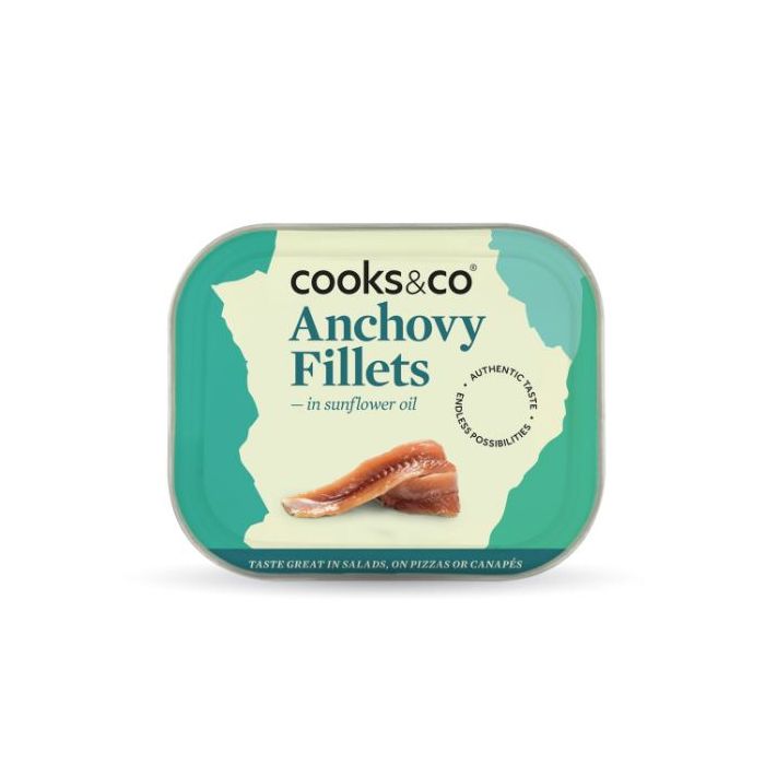 COOKS&CO - Anchovy Fillets in Oil - 365gr