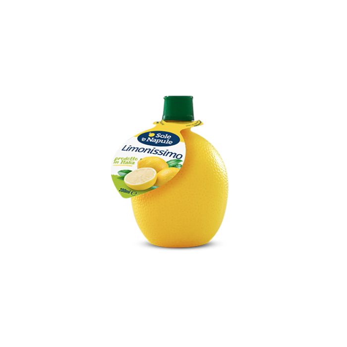 O SOLE E NAPULE - Lemon juice Lemonissimo Plastic Bottle - 200ml