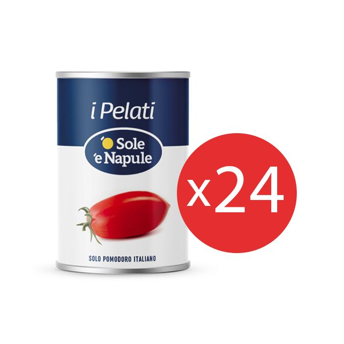 O SOLE E NAPULE - Plum Tomatoes - 24x400 g