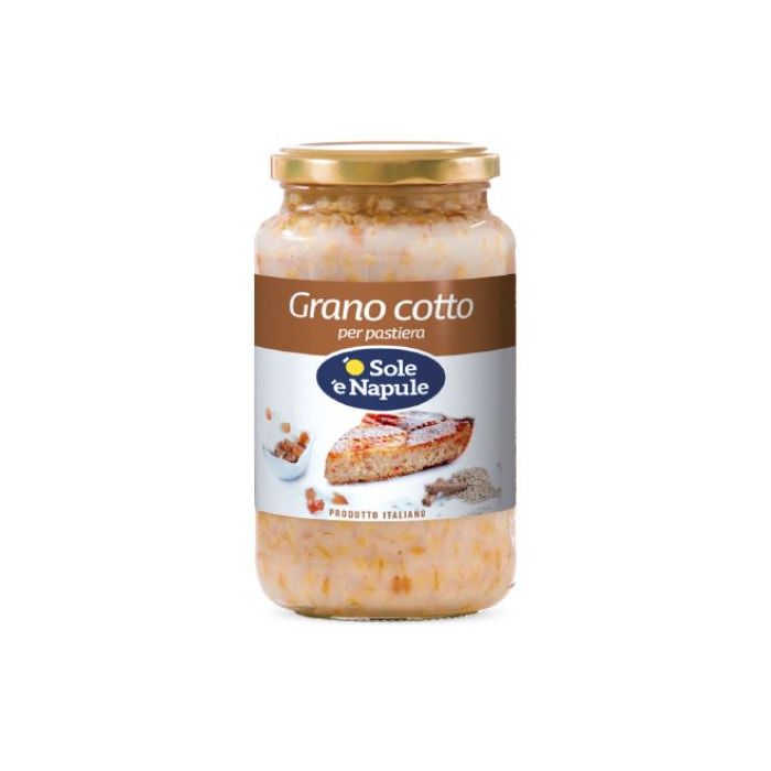 O SOLE E NAPULE - Grano Cotto Cooked Wheat - 580 g