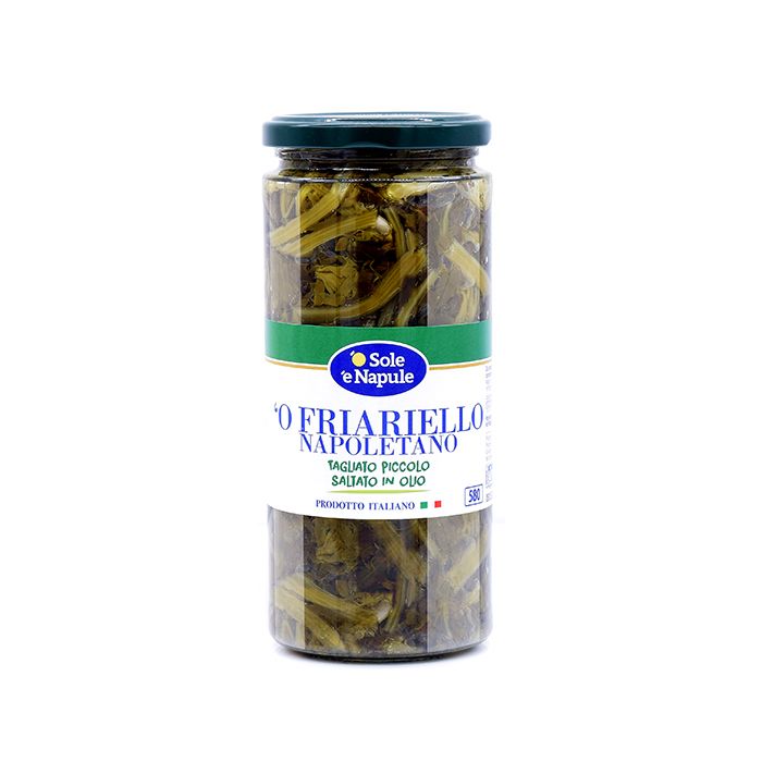 O SOLE E NAPULE - Friarielli ( Broccoli ) of Naples in Oil - 520 g