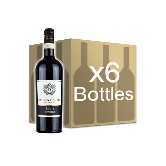 BARONE - Chianti Castello Docg - 6 x 75cl