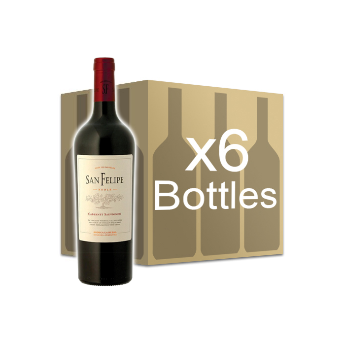 SAN FELIPE ROBLE - Cabernet Sauvignon - 6 x 75cl