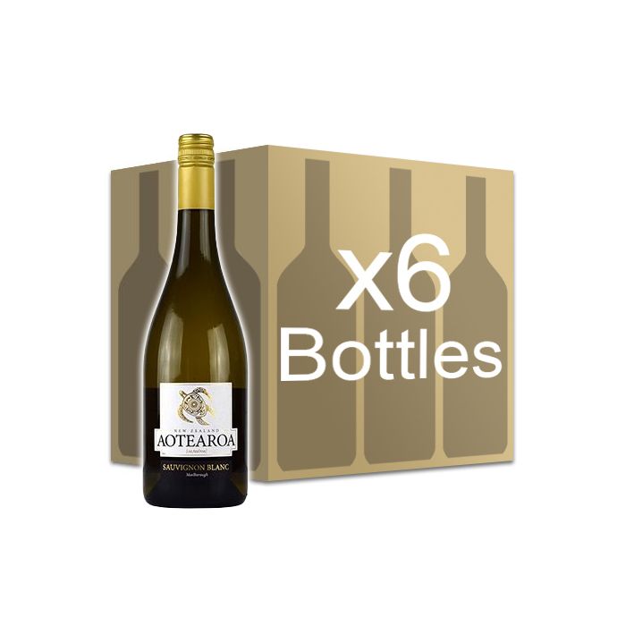 NEW ZELAND - Marlborough Sauvignon Blanc Aotearoa - 6x75cl