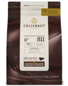 CALLEBAUT - Dark Chocolate Callets ( Drops )  - 2.5kg