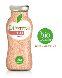 DI FRUTTA - Pesca Succo Bio _ Peach Organic Juice - 24x200ml