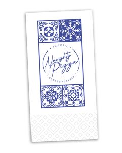 NAUGHTY PIZZA Napkin White - 1col - 8Fold - 2Ply - 40cm - 2000