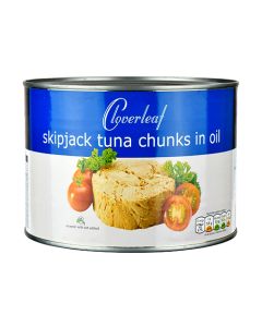 CLOVERLEAF - Tuna Chunks in Oil - 1700g