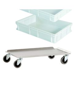 GI METAL - Stainless Pizza Dough Tray Trolley 