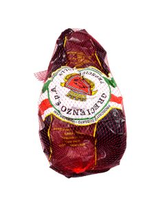 GRECI ENZO - Prosciutto Crudo Jolly  Cured Ham Pear Shape 14Months Approx. 7.500g (Price x kg)