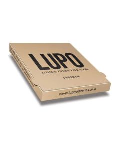 SAN GIORGIO DEAL - LUPO Pizza Box Brown Paper - 1col - 12.5x12.5x1.5inch - 100 pz