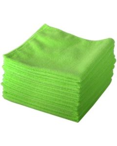 OPTIMA - Proclean Green Microfibre Cloths x 10