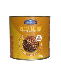 MASIELLO - PIZZA MOOD - Leccino Pitted Olives in Olive Oil  - 2.650ml