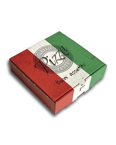 Pizza Box Italia - 18x18x5cm - 7inch - 100pcs