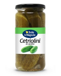 O SOLE E NAPULE - Gherkins in Vinegar - 500gr Jar