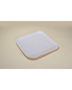 PAPER SQUARE PLATE  24X24 - 100PZ