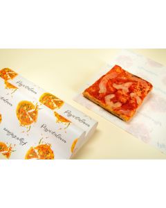 POLYTHENE WRAPPING PAPER "PIZZA DESIGN" - 25X25 - 1KG - 266PCS