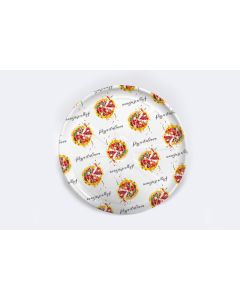 POLITHENATED PAPER PIZZA PLATE DIAM 32CM - 500PZ - FULL BOX